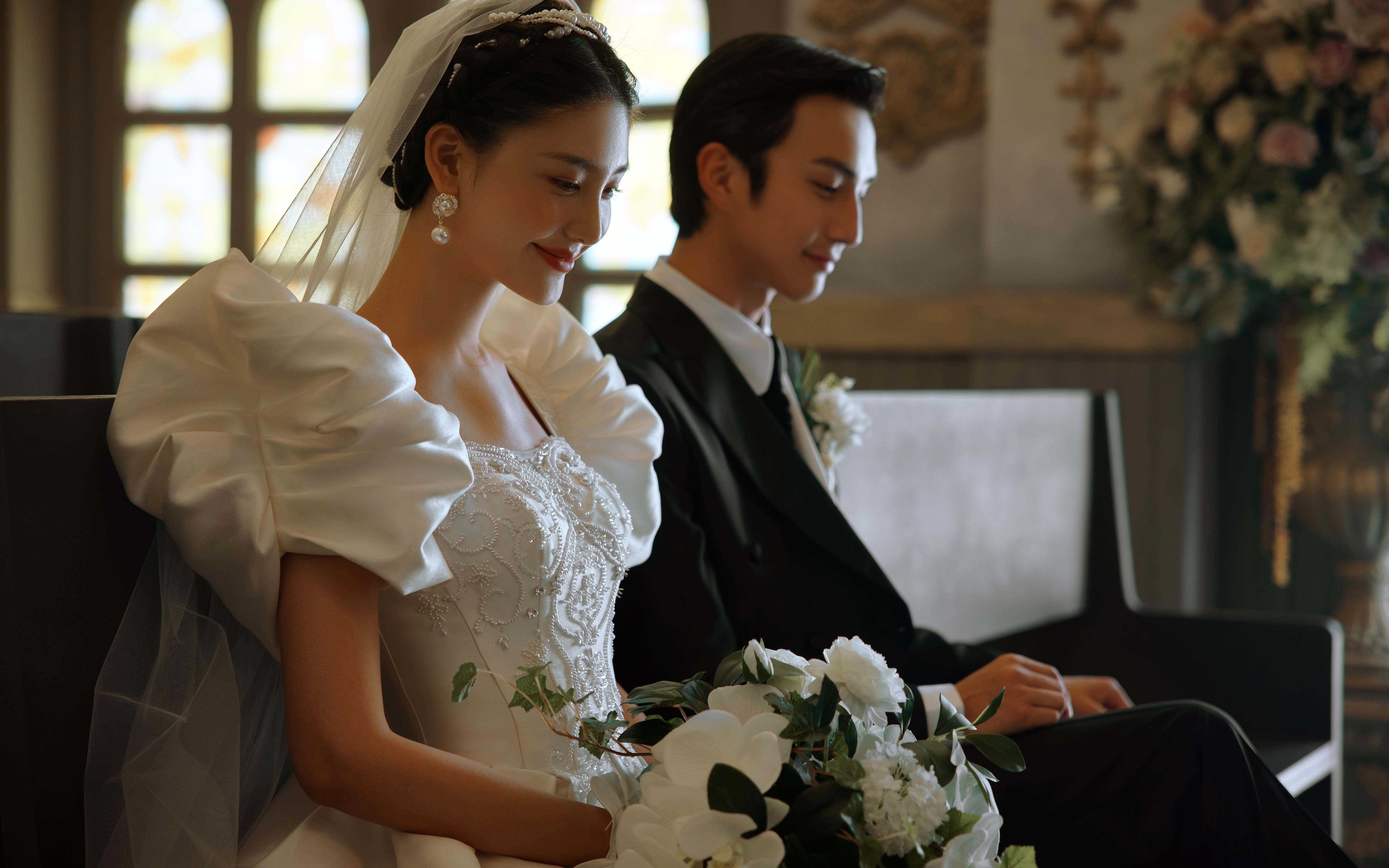  美到想私藏的教堂婚纱照⛪复古高级仪式