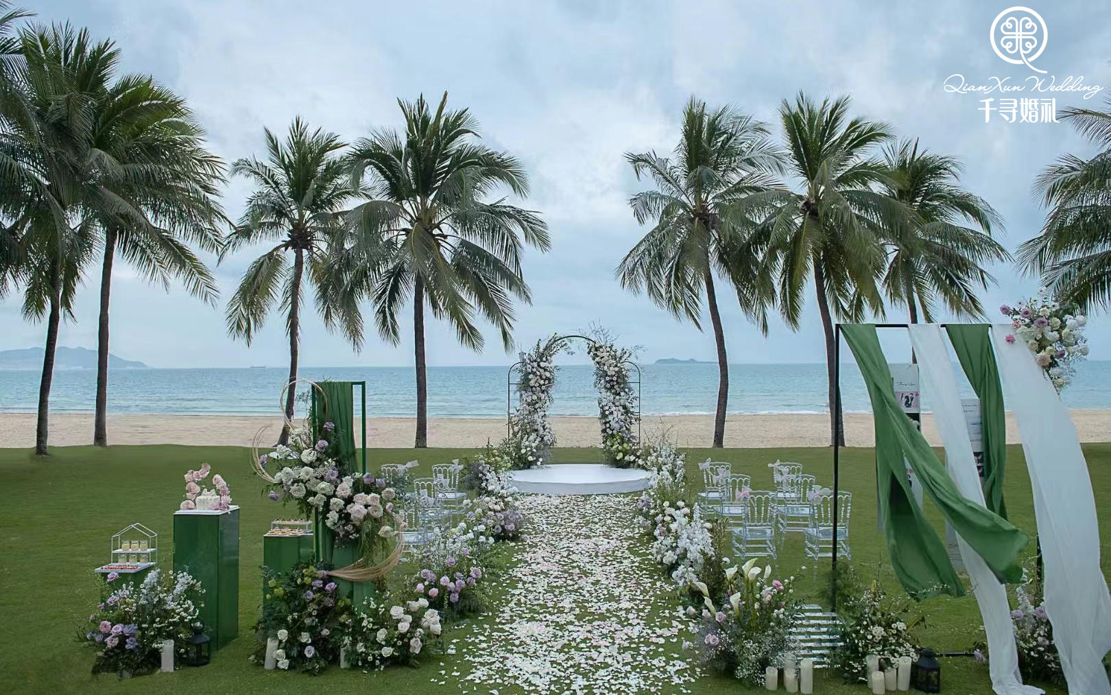 30人鲜花主题微定制婚礼【绿旖】