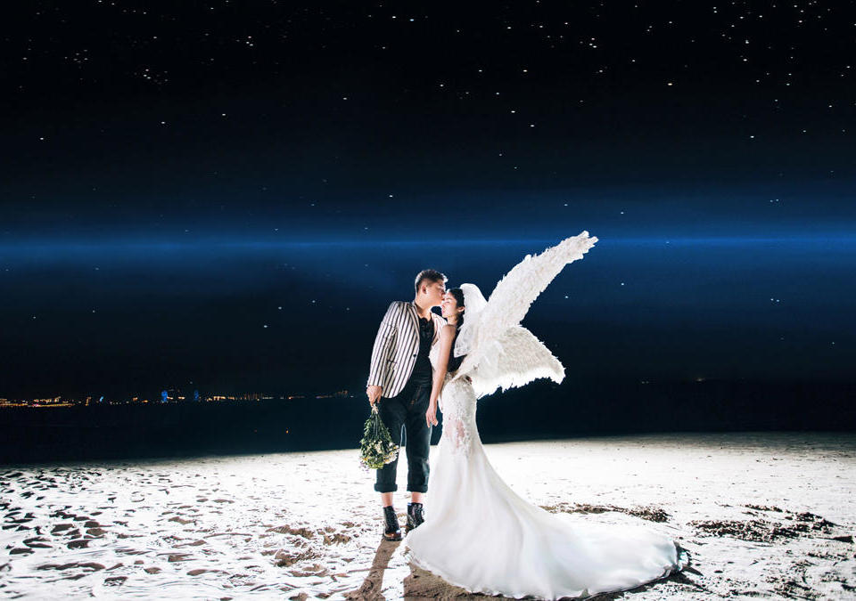 麦田婚纱摄影世界专业级全画幅佳能5D相机中式森系