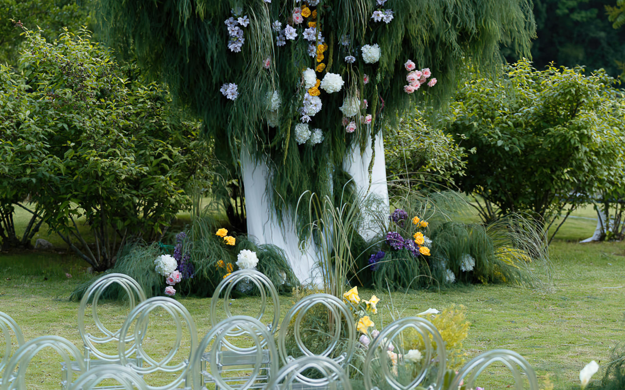 喜橙|簡約森系草坪婚禮