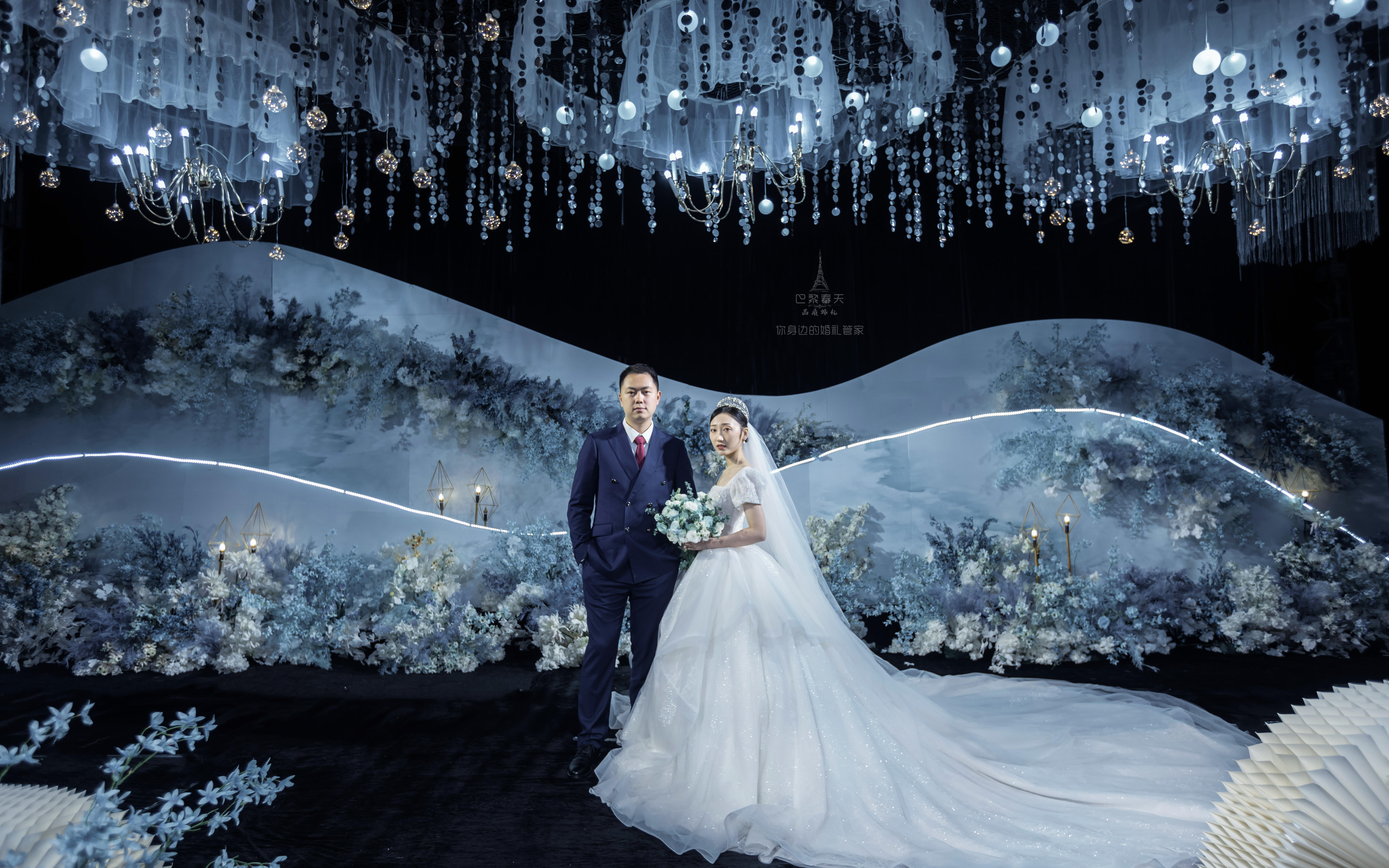 南充仪陇新政雾霾蓝酒店婚礼现场