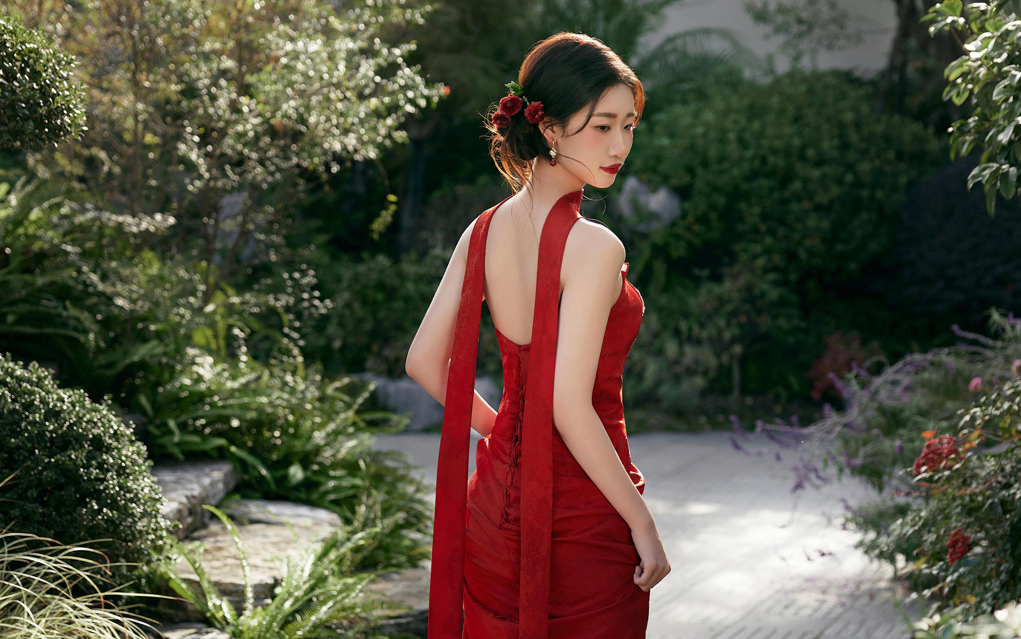 巴黎客片「中式园林」