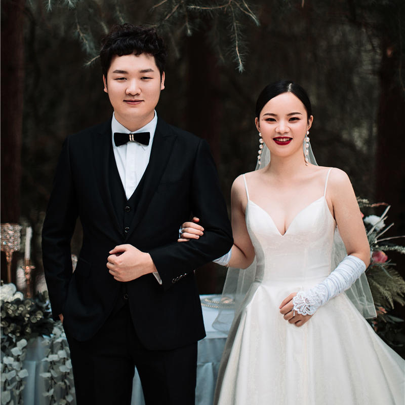 仪式感满满的森林婚礼☘森系婚纱照