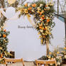 《骑士·婚享》适合秋冬季节的橙色户外婚礼