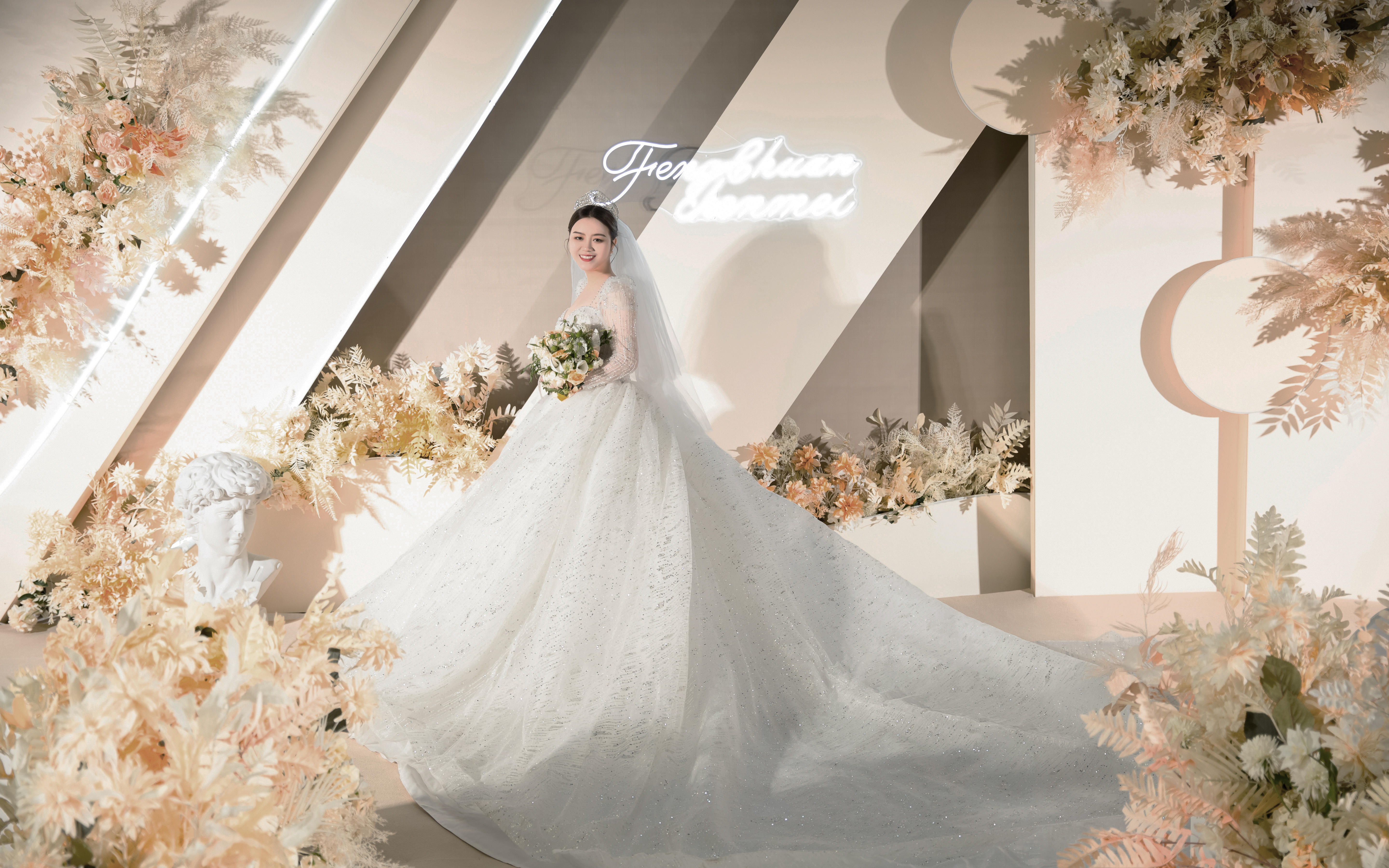 【造梦空间婚礼美学设计】香槟色婚礼