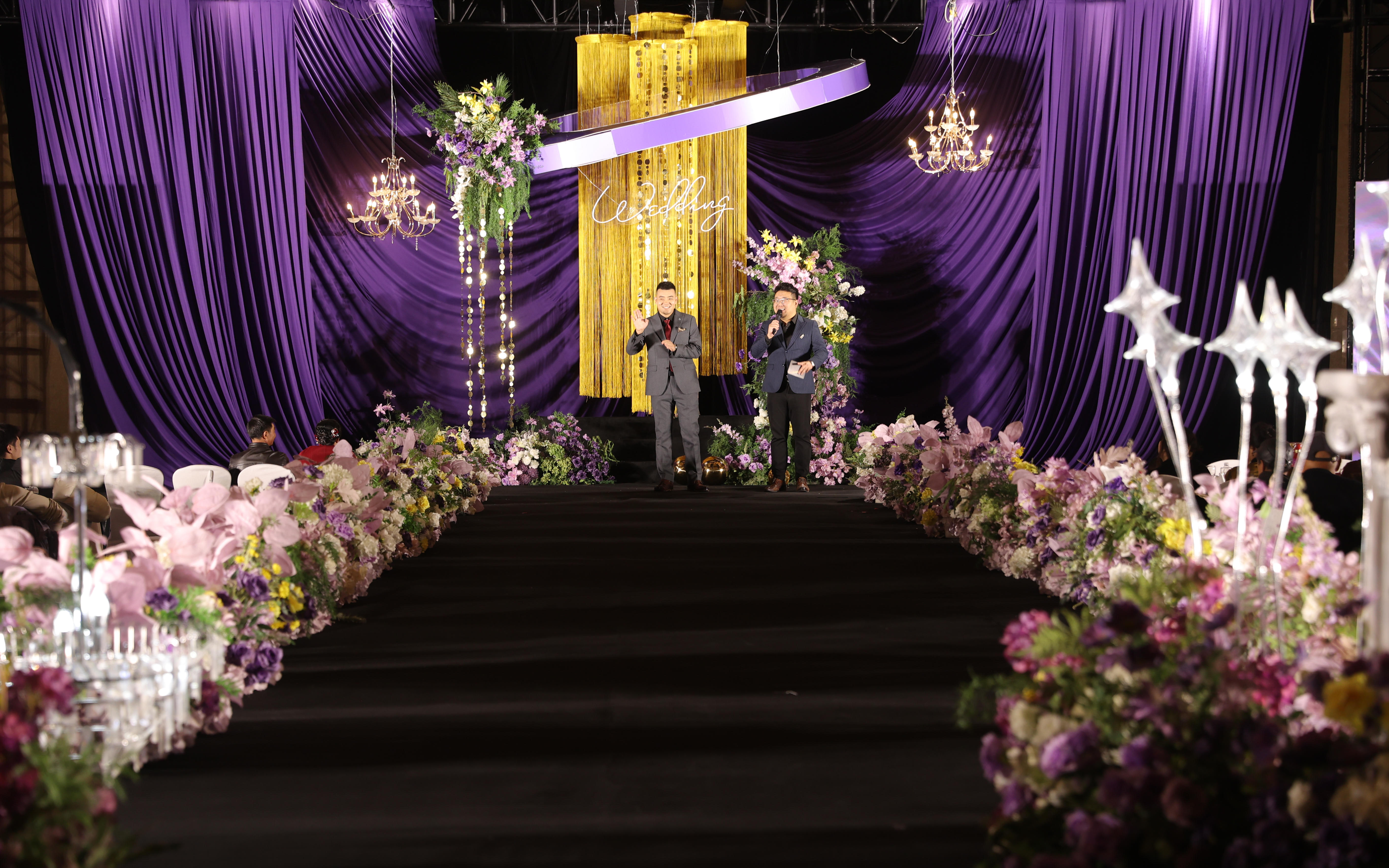 喜来登（金色紫色）