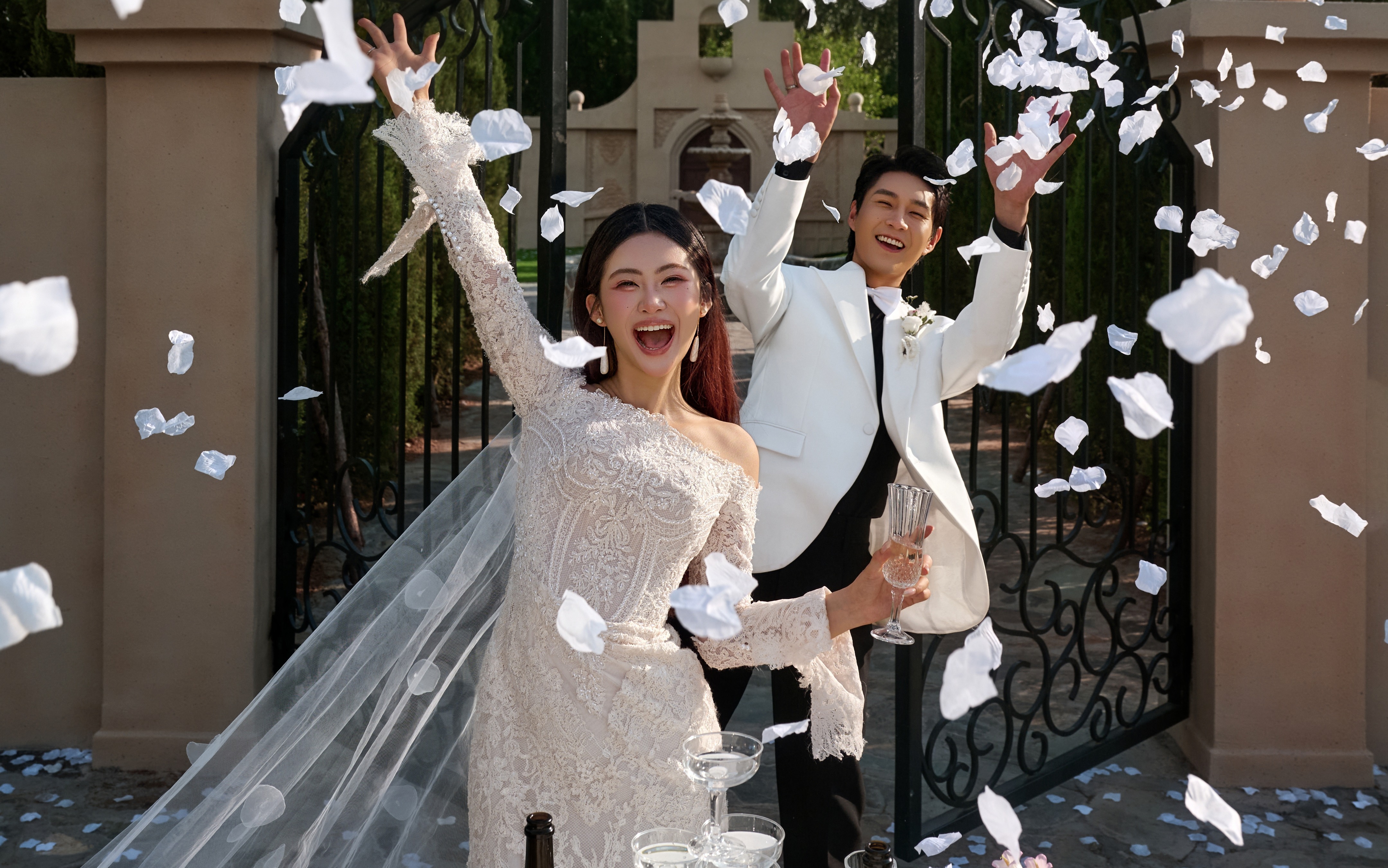我也拥有生命力感婚纱照啦👰🤵