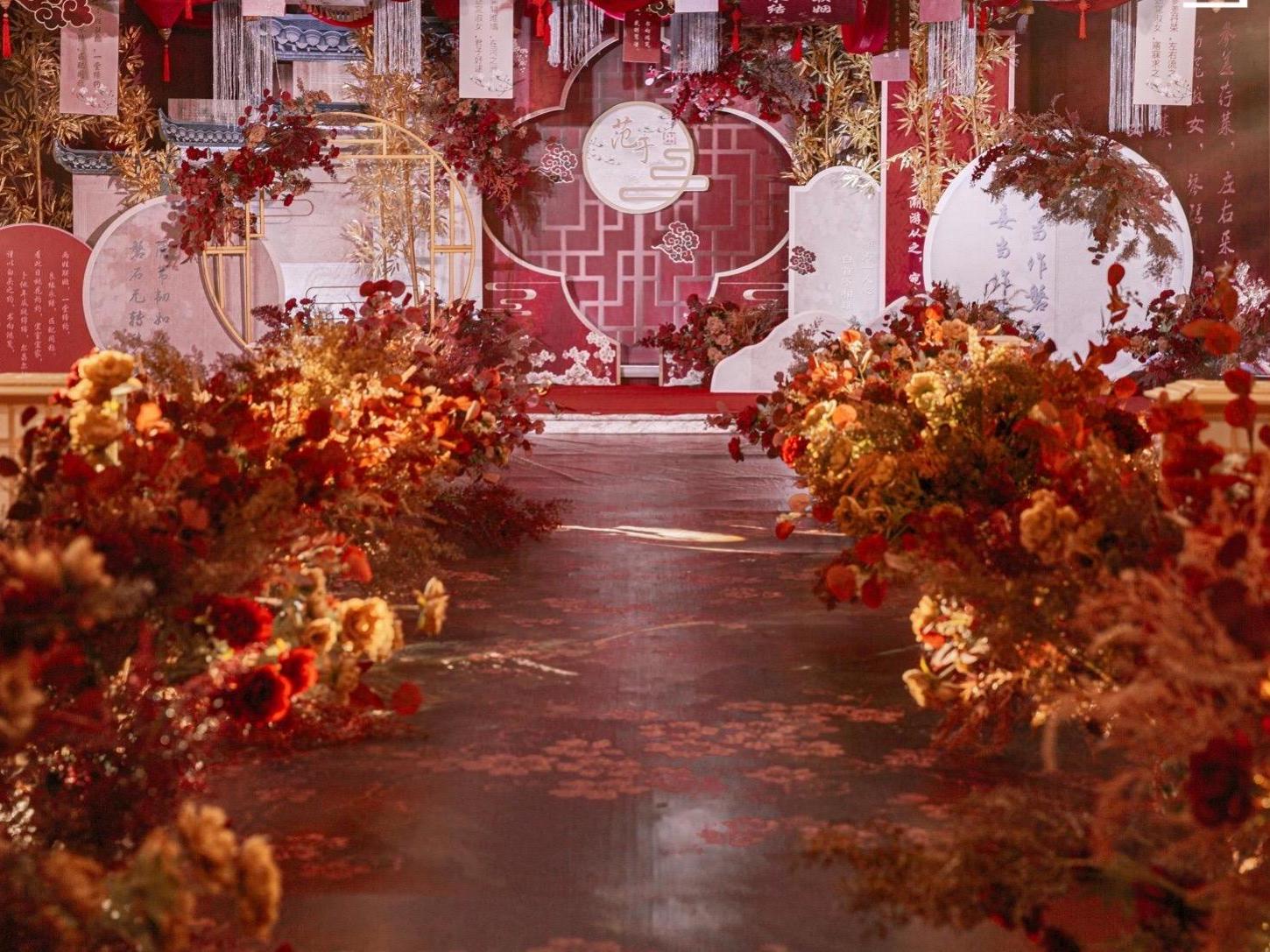 两姓联姻  良缘永结   六安花海阁