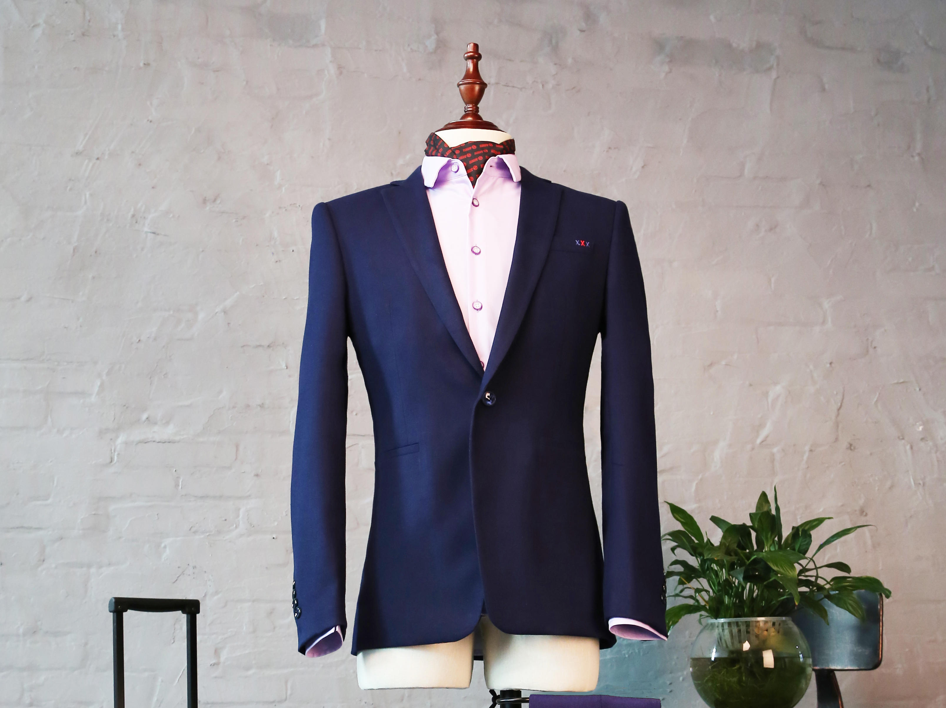 【聚划算】婚礼新郎西服订制5件套套餐