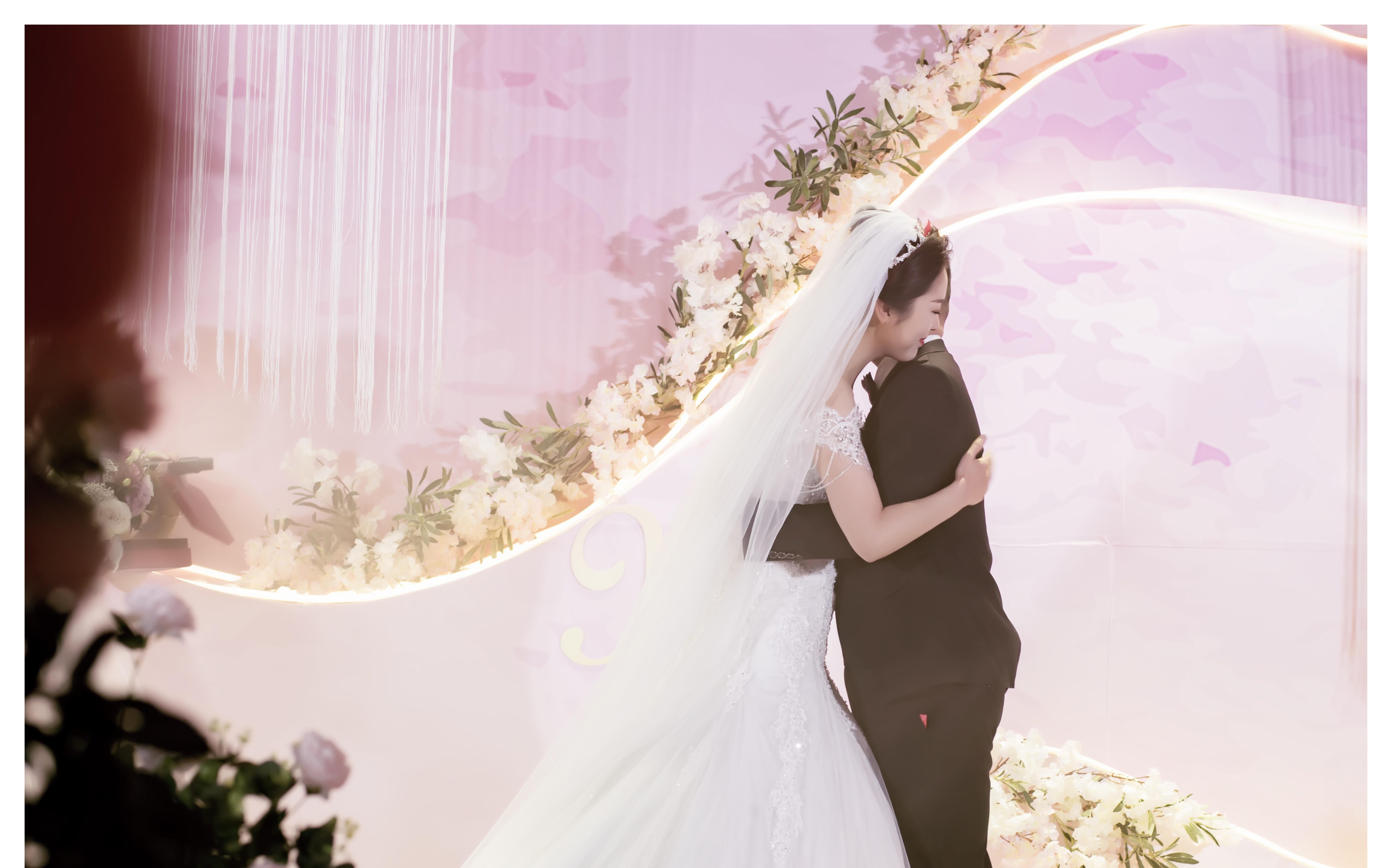 泰安海岱花园酒店  粉色婚礼