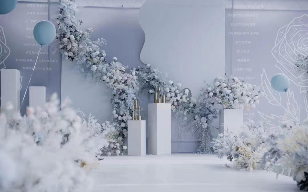 【爱泽尔婚礼】粉蓝色婚礼 / 浪漫星光
