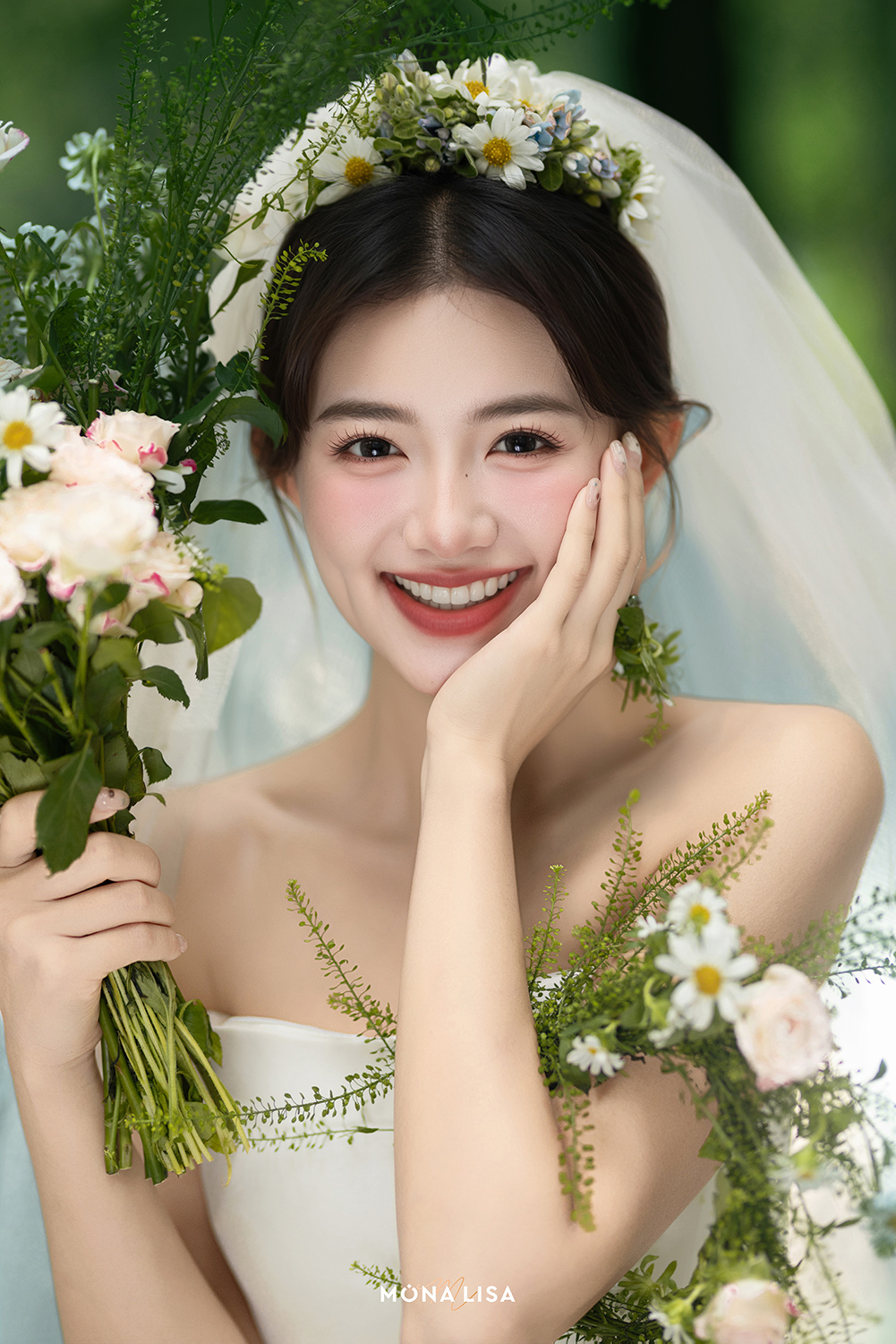 氛围感之神森系婚纱照！美到原地结婚的地步