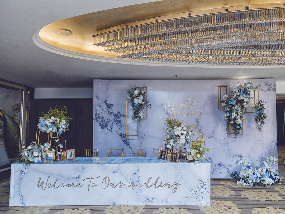 蓝色简约系 最初的本质丨人员+布置A