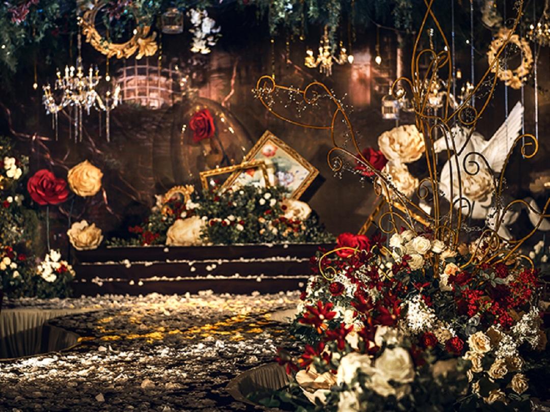 【蓝戒指婚庆】--欧式风格+专业设计+复古花艺