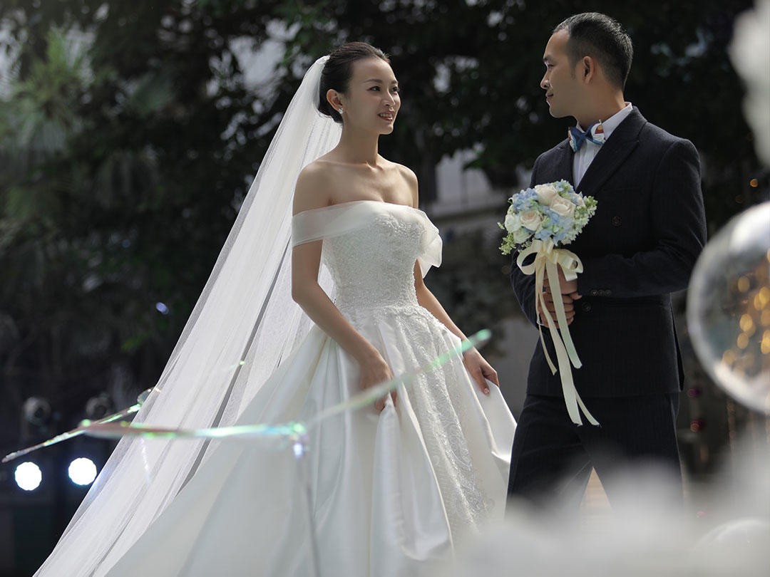 【超值全套】中式+仪式主纱+敬酒服+伴娘服