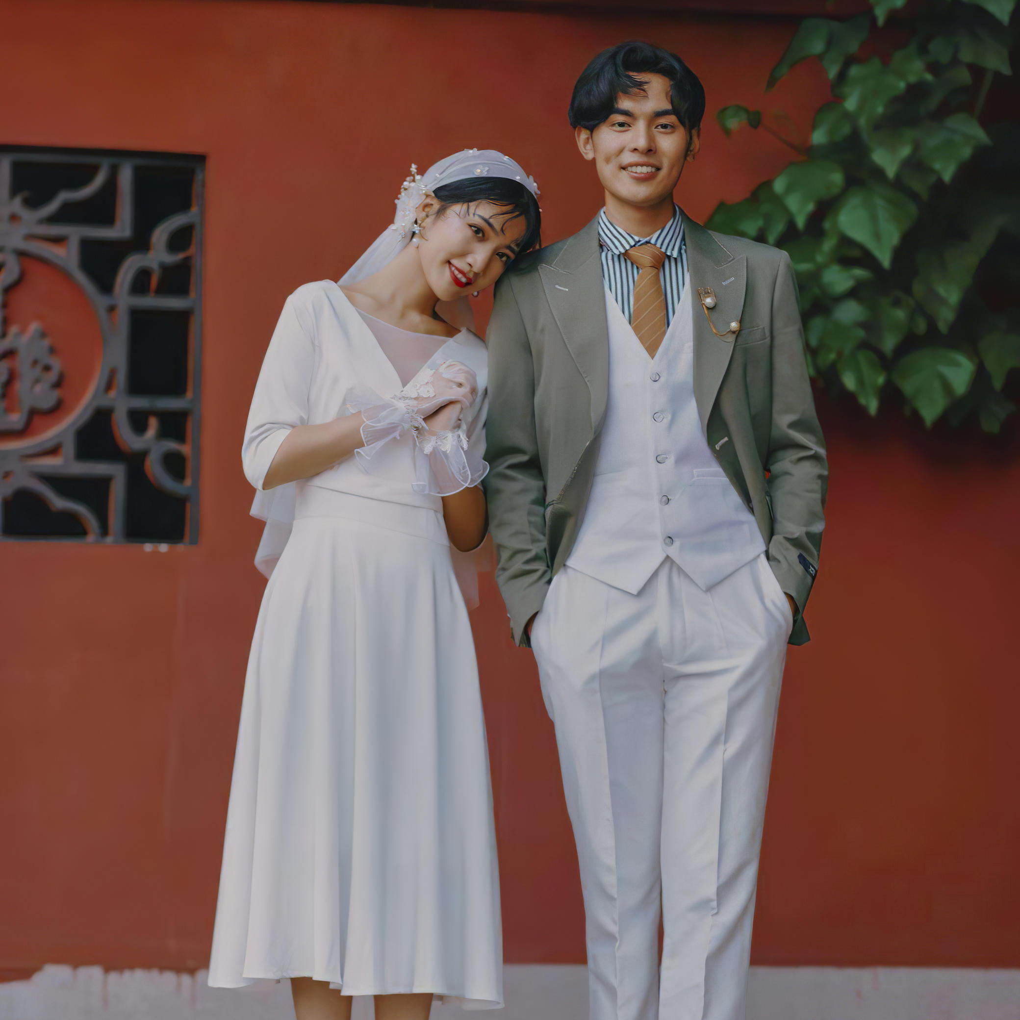 刷爆朋友圈的青春婚纱照 + 精修55张