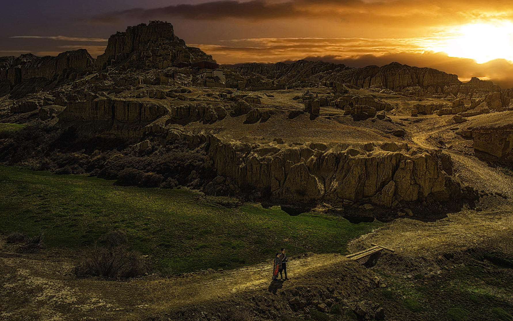 纳木措两日拍摄|星空+日出+纳木措+布宫夜景