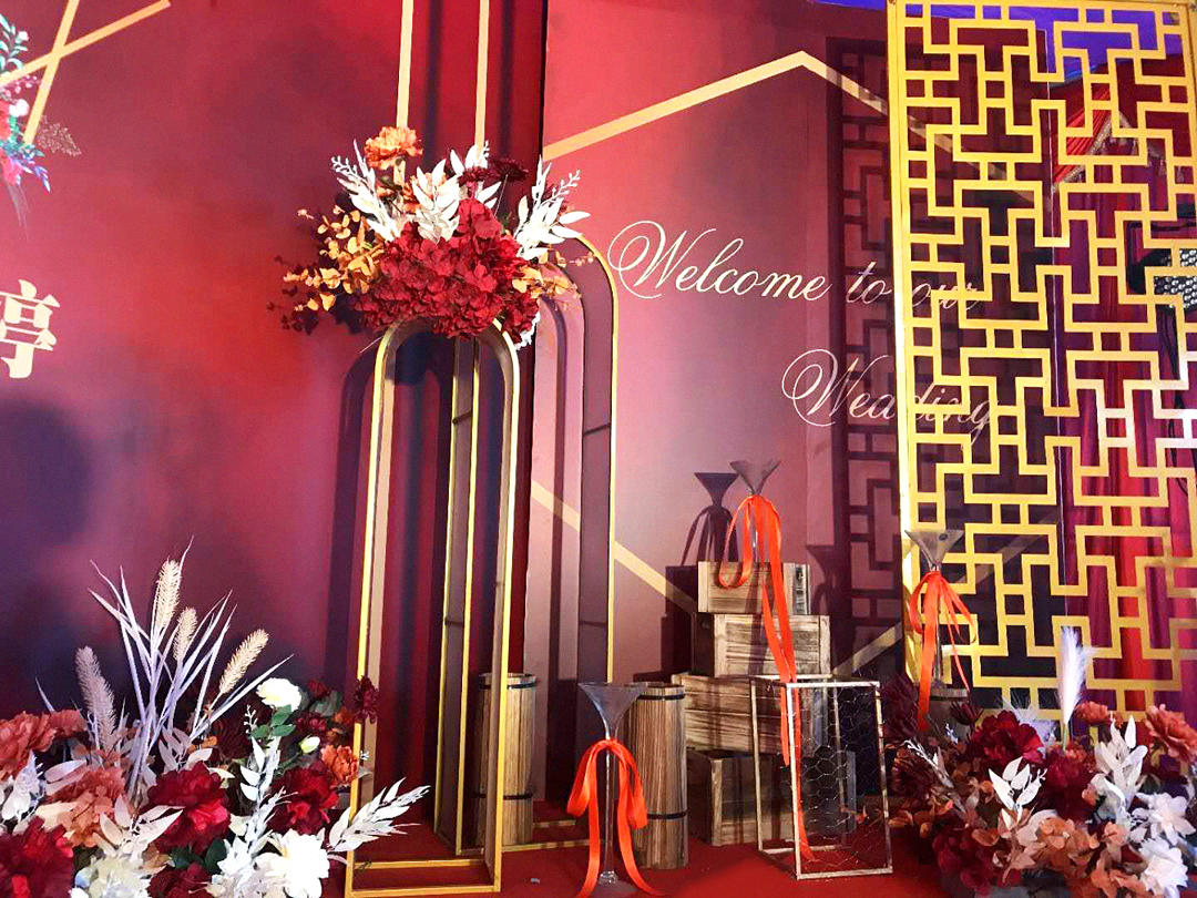 【一价全包】农村家宴搭棚婚礼/四大金刚加布置