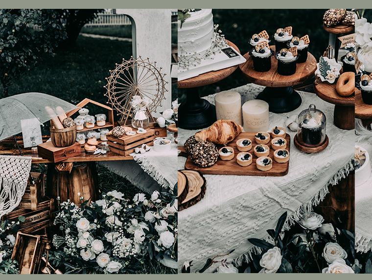 【雾雨】户外婚礼/全场鲜花/含首席四大/