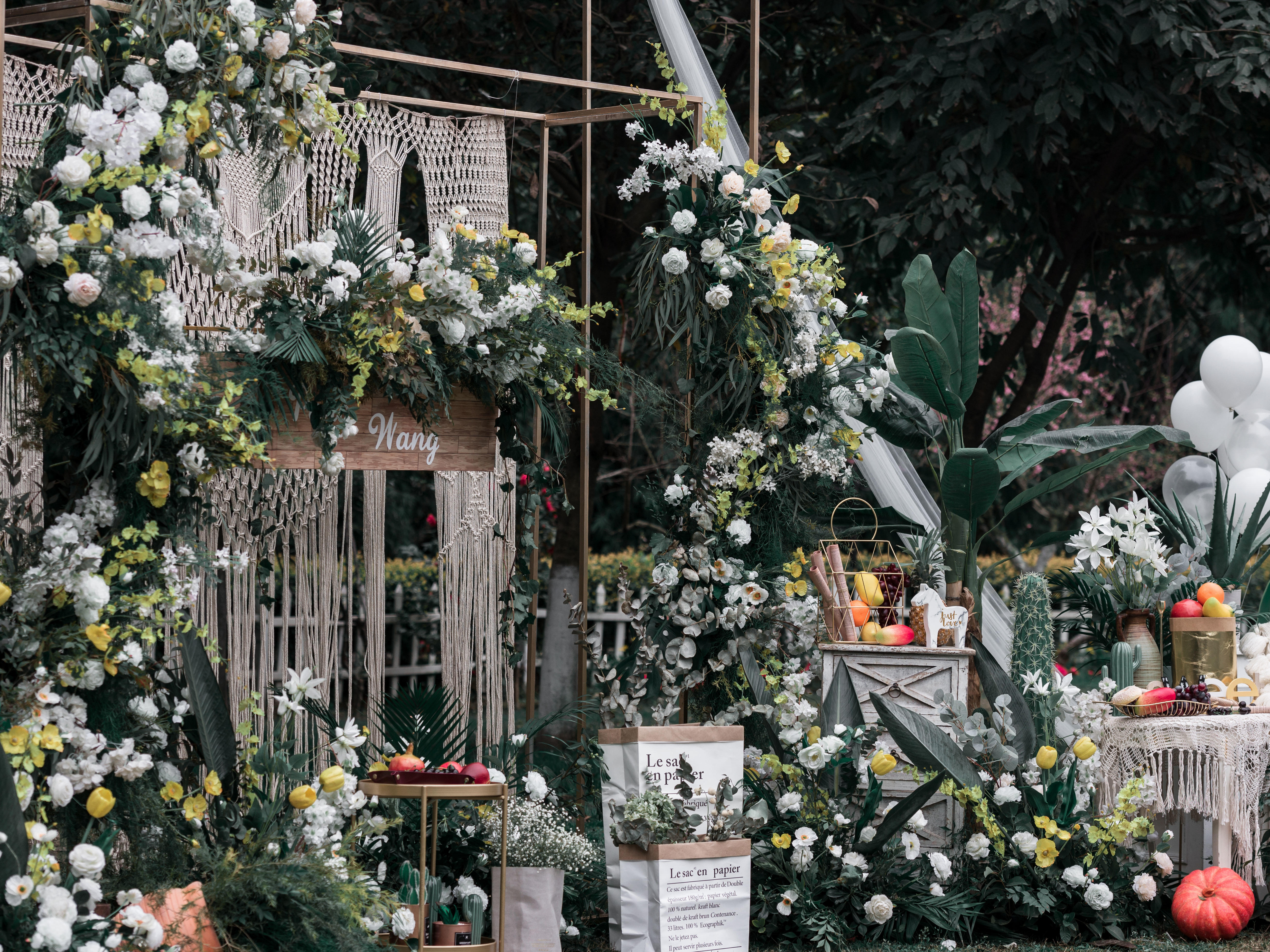 伊甸园--小清新户外婚礼