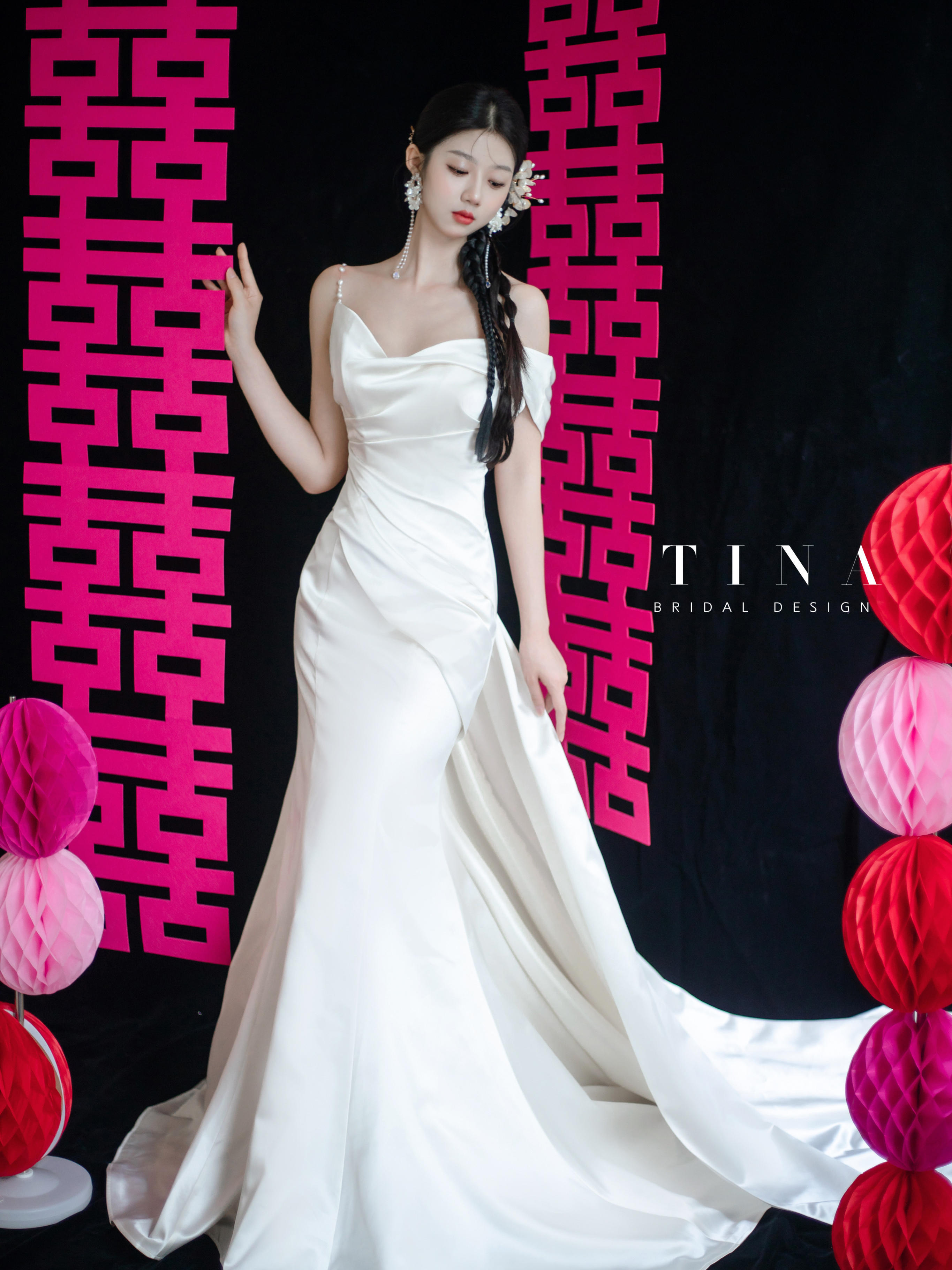 TINA婚纱华丽A套系