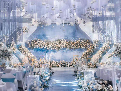 【笙瑟婚礼】一站式婚礼服务——超浪漫大气蓝色婚礼