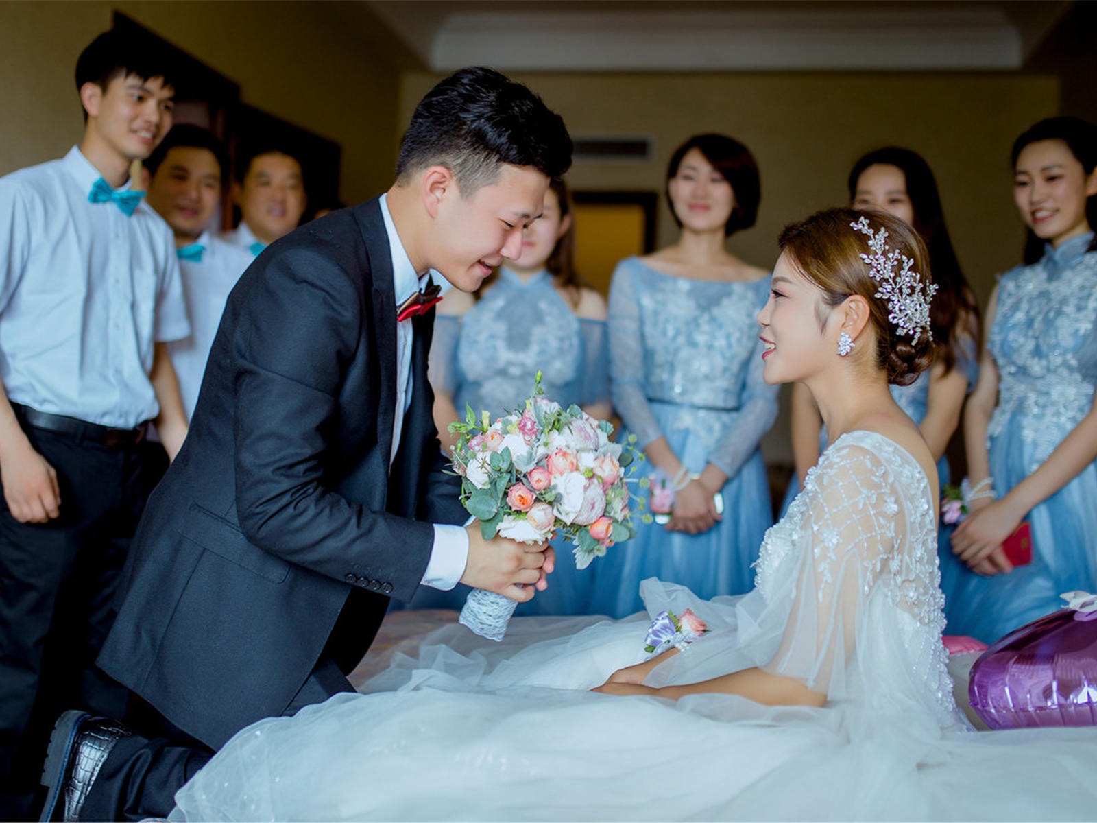 婚礼全程跟拍 摄影+摄像  双机拍摄