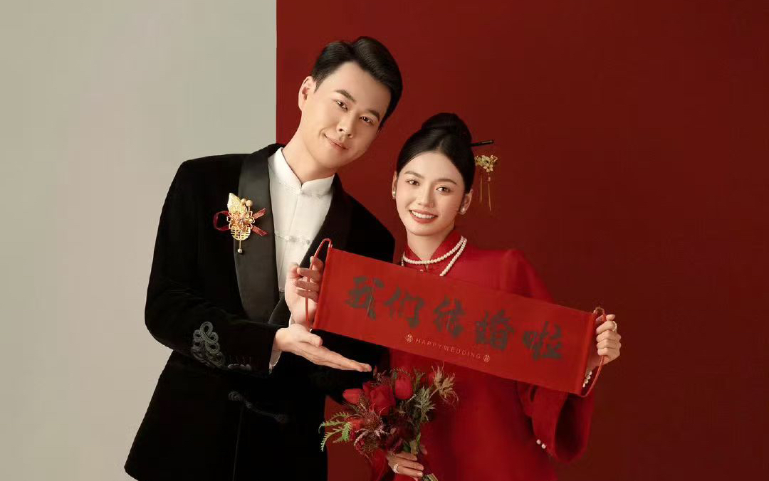 新中式婚紗照也太美了吧