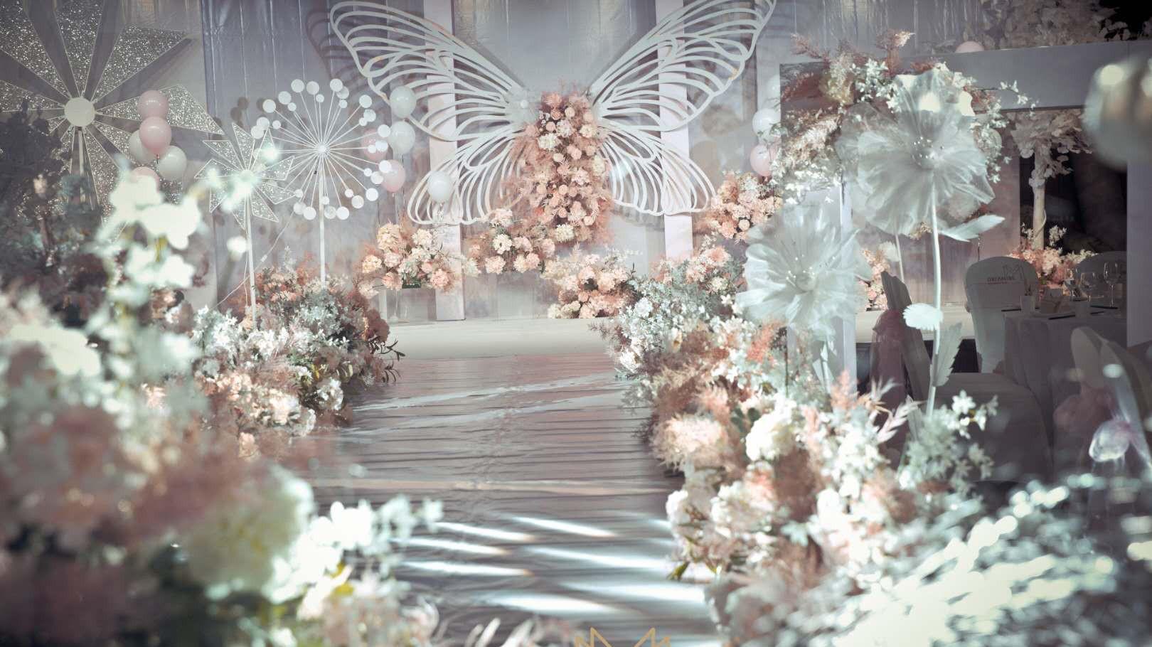 如皋造梦者婚庆温馨布置 场地主持人￥9080