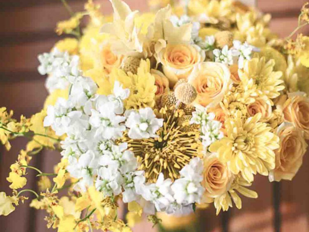 黄色主题婚礼 ~ 初·心