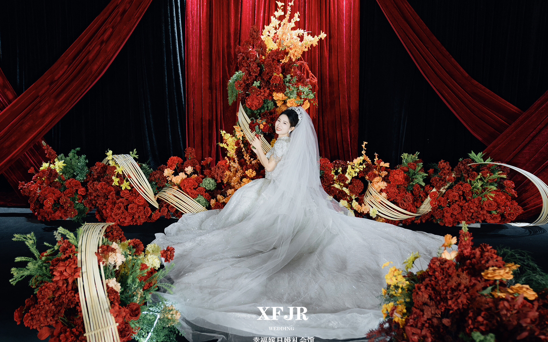 景德镇幸福嫁日婚庆—黑红配色主题婚礼
