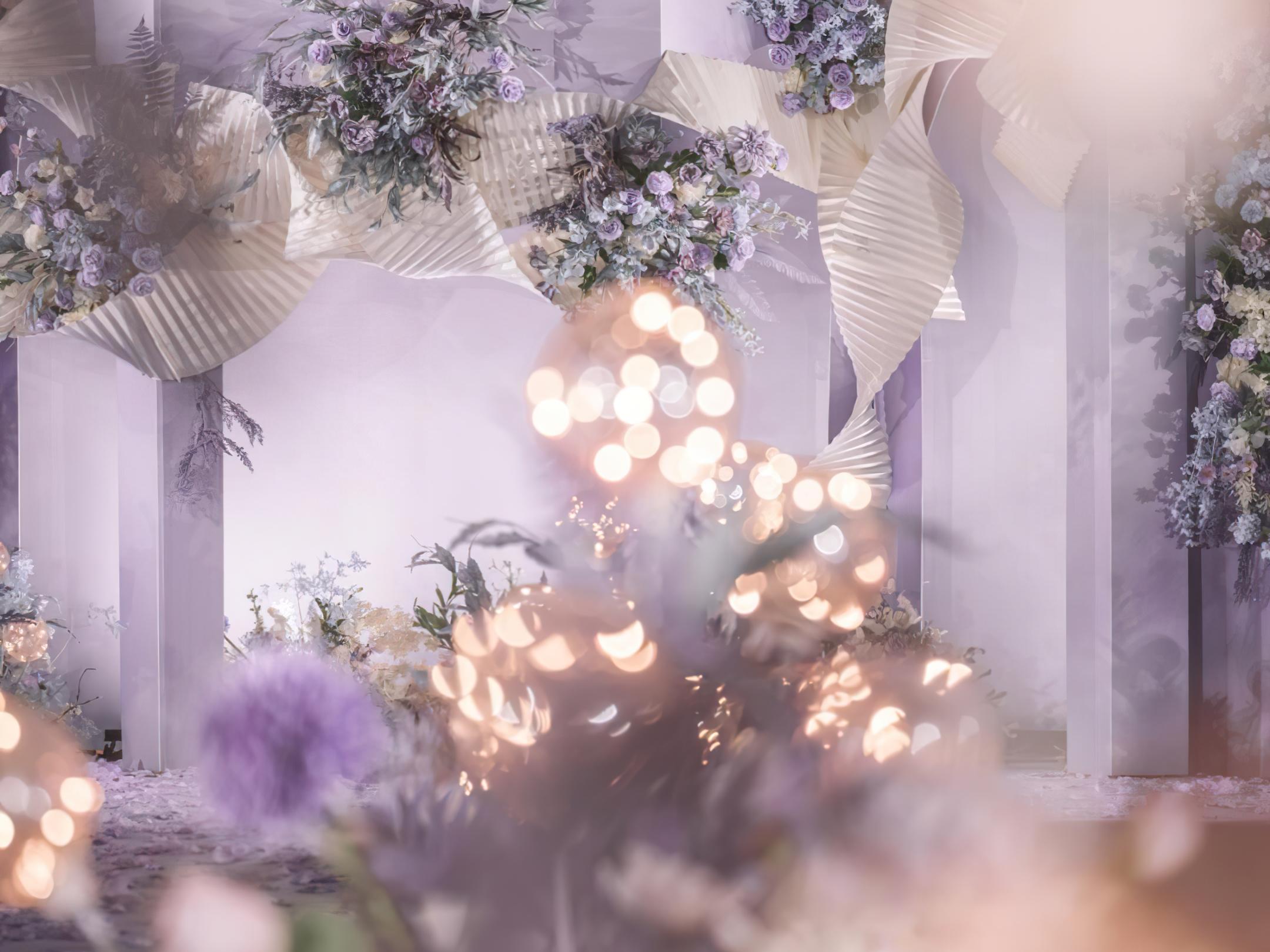 【爱尚百年婚礼】雅致  紫色梦幻婚礼