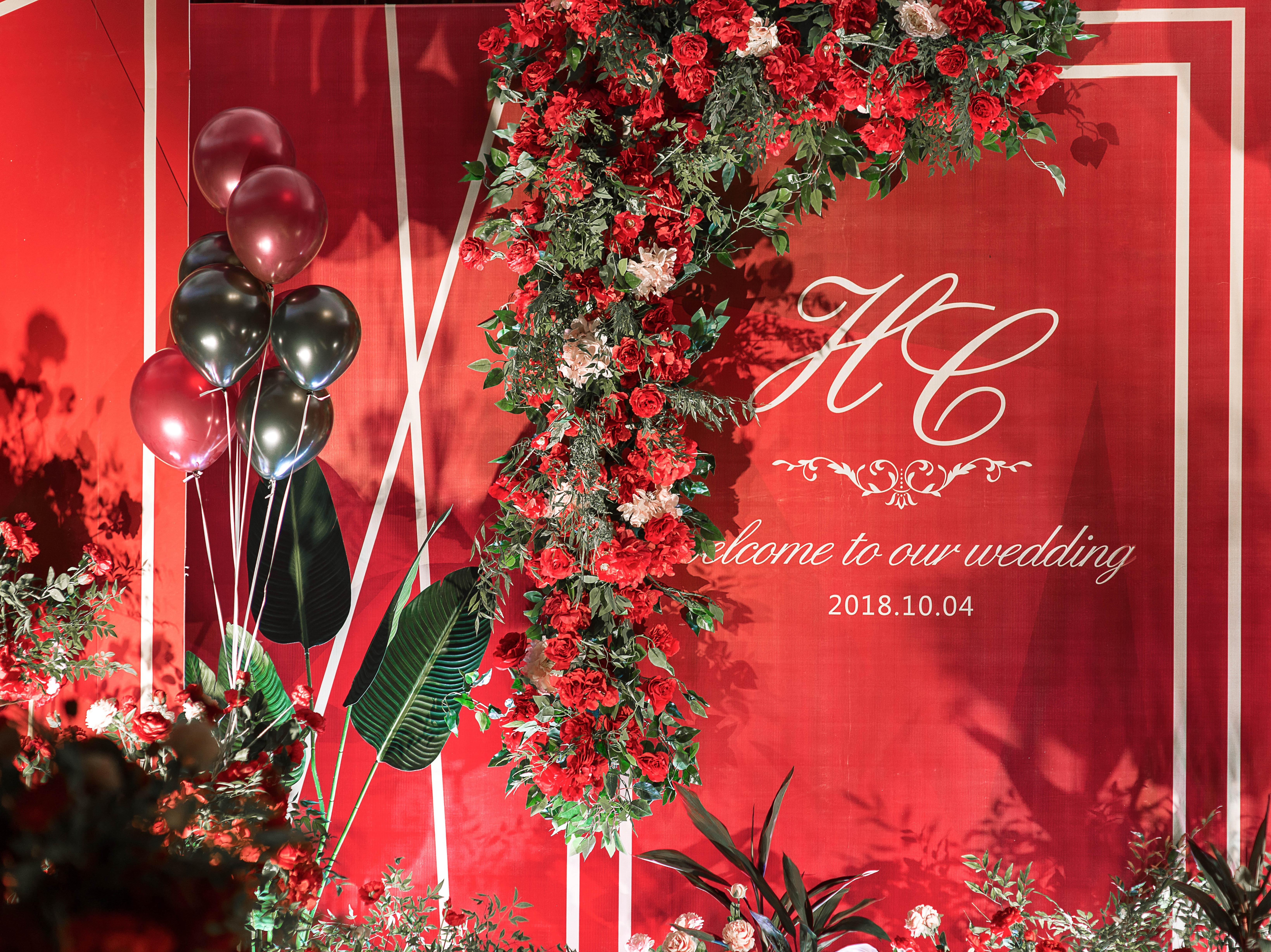 時(shí)光印記婚紗婚慶經(jīng)典紅黑色系列