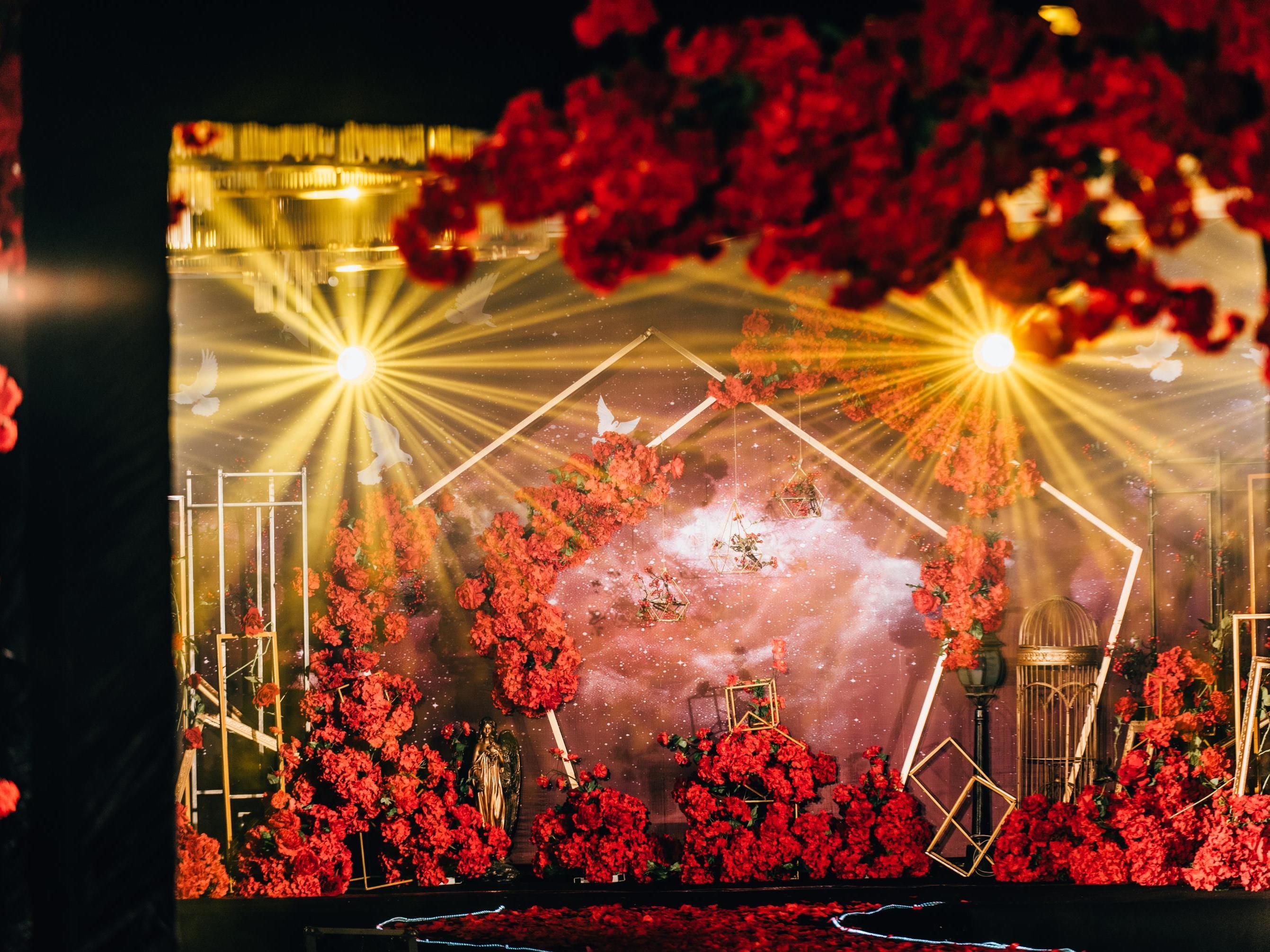 【唯爱一生婚礼】小预算红黑色婚礼