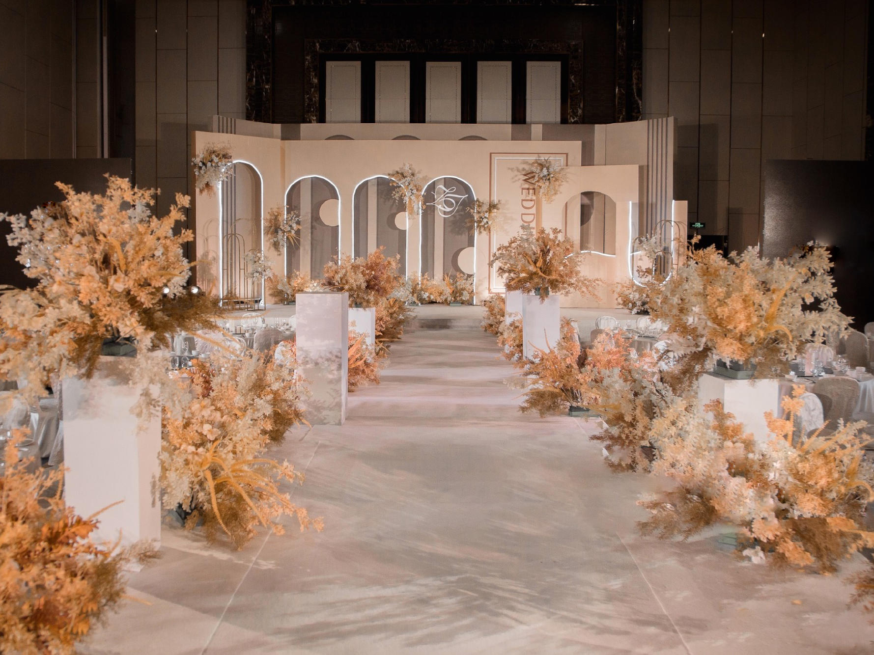 含四大一站式小预算婚礼现场