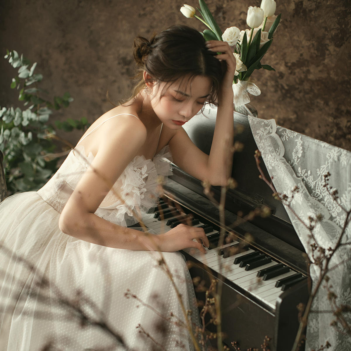 【油画艺术】定制精致婚纱照