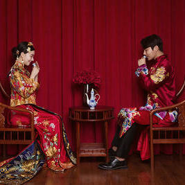 经典中式系列婚纱照--百年好合