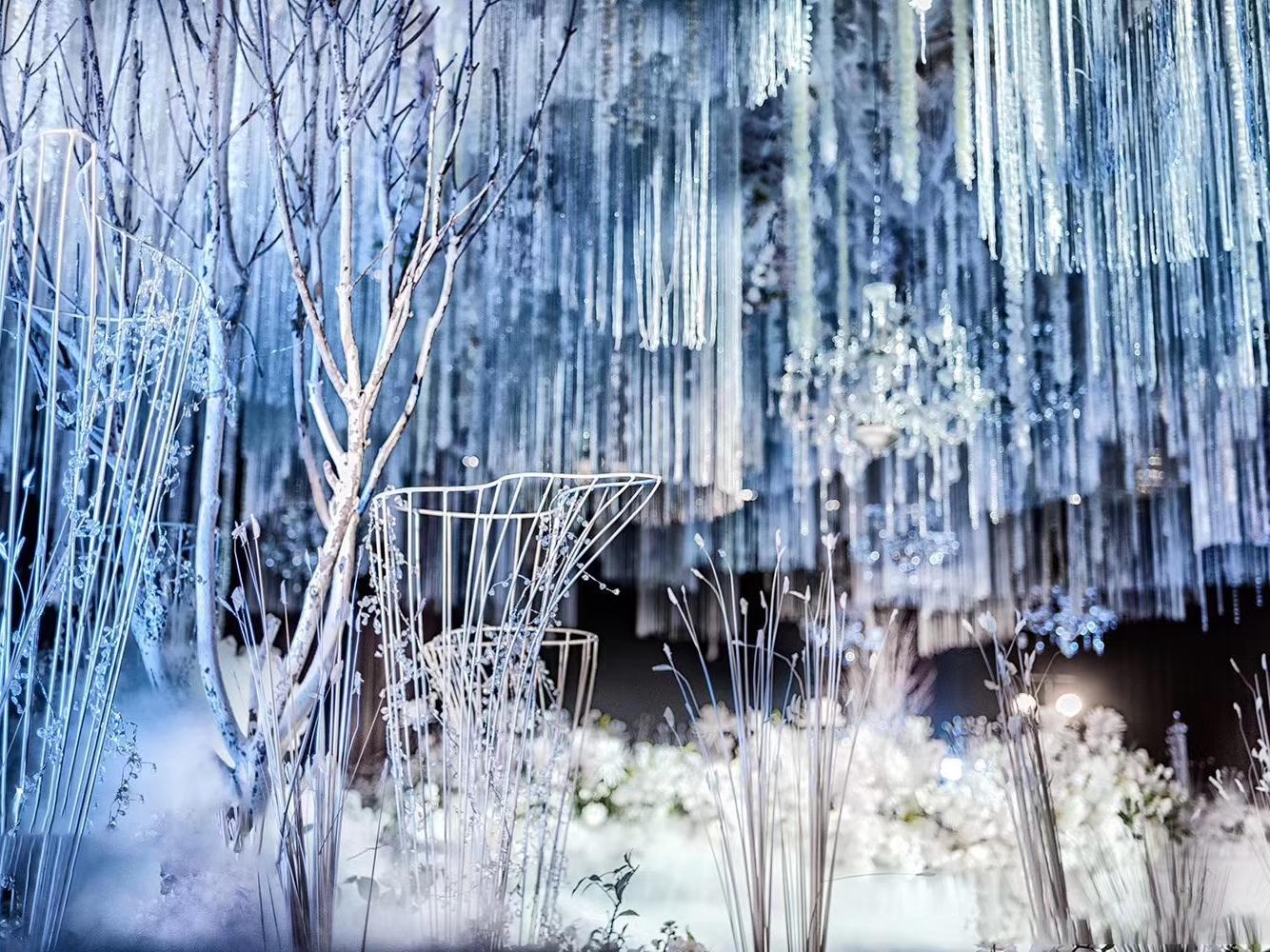 概念设计婚礼美学-白色欧式室内奢华浪漫婚礼