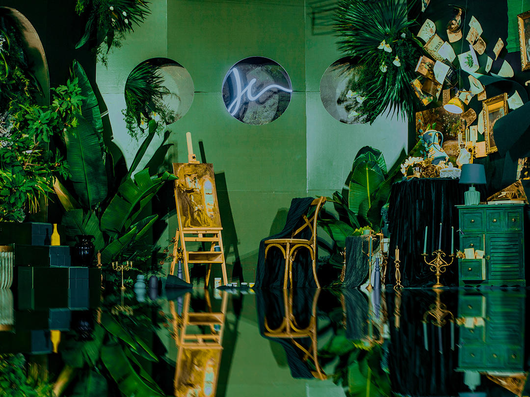 Love丨DreamPark·复古英伦墨绿创意