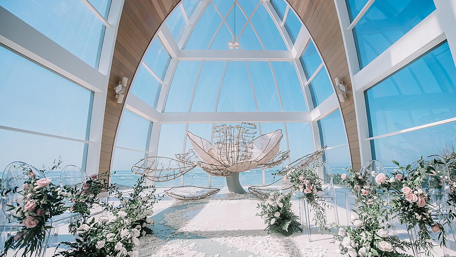 【诺丁山婚礼企划】唯美海边教堂婚礼·记今生