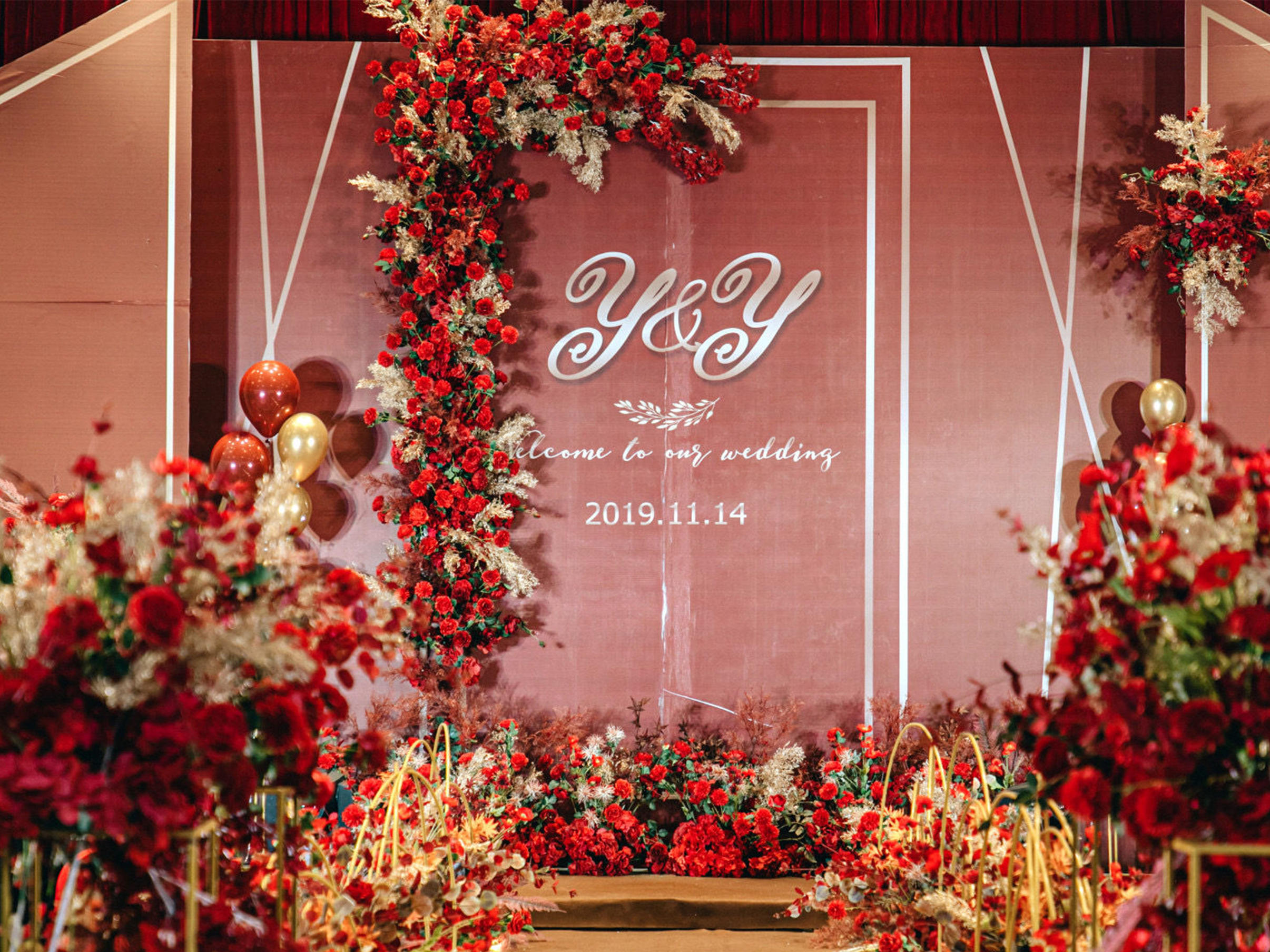 WE我们婚礼策划《红色》婚礼