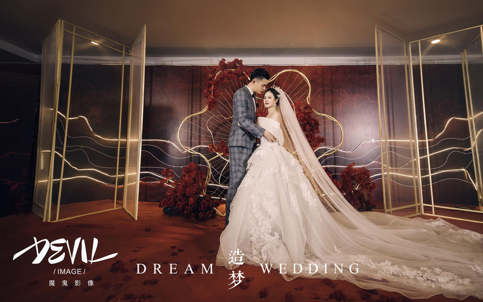 宜昌造梦定制婚礼策划： 玫瑰