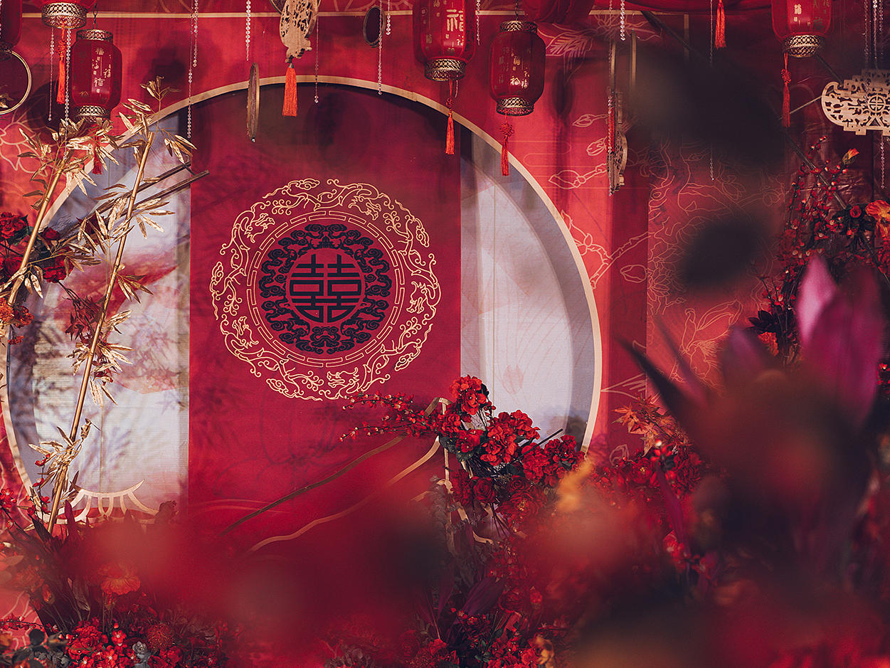 《相思引》中式 红金 超超好看