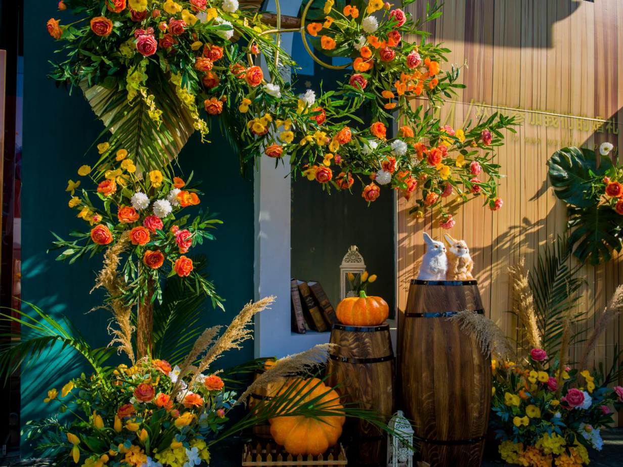 禧度婚礼/六号庭院户外婚礼私人定制+四大金刚