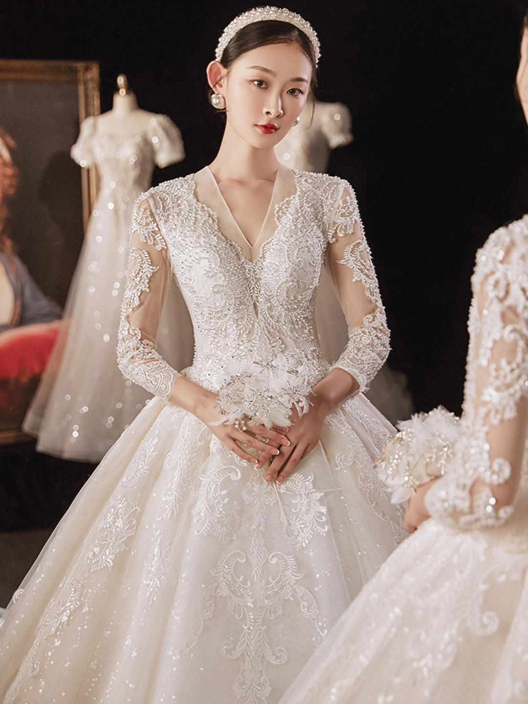 高定婚纱套系+6880婚纱照 超值推荐