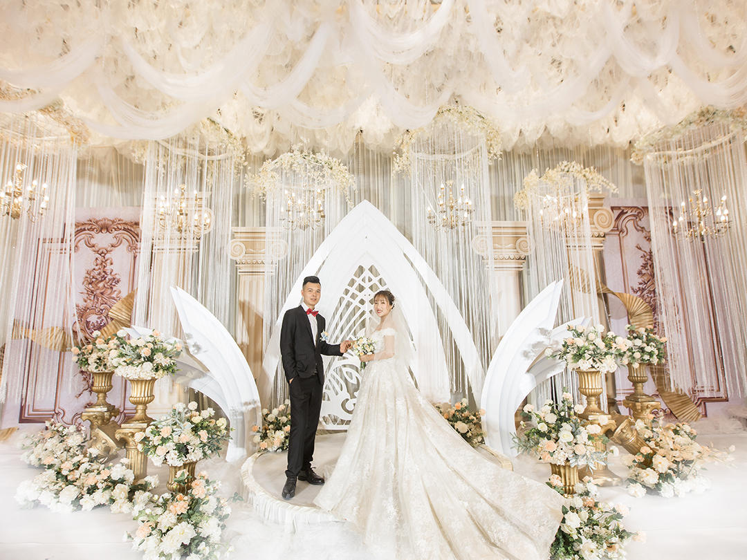 【大事婚礼】#朝与暮# 香槟金婚礼主题