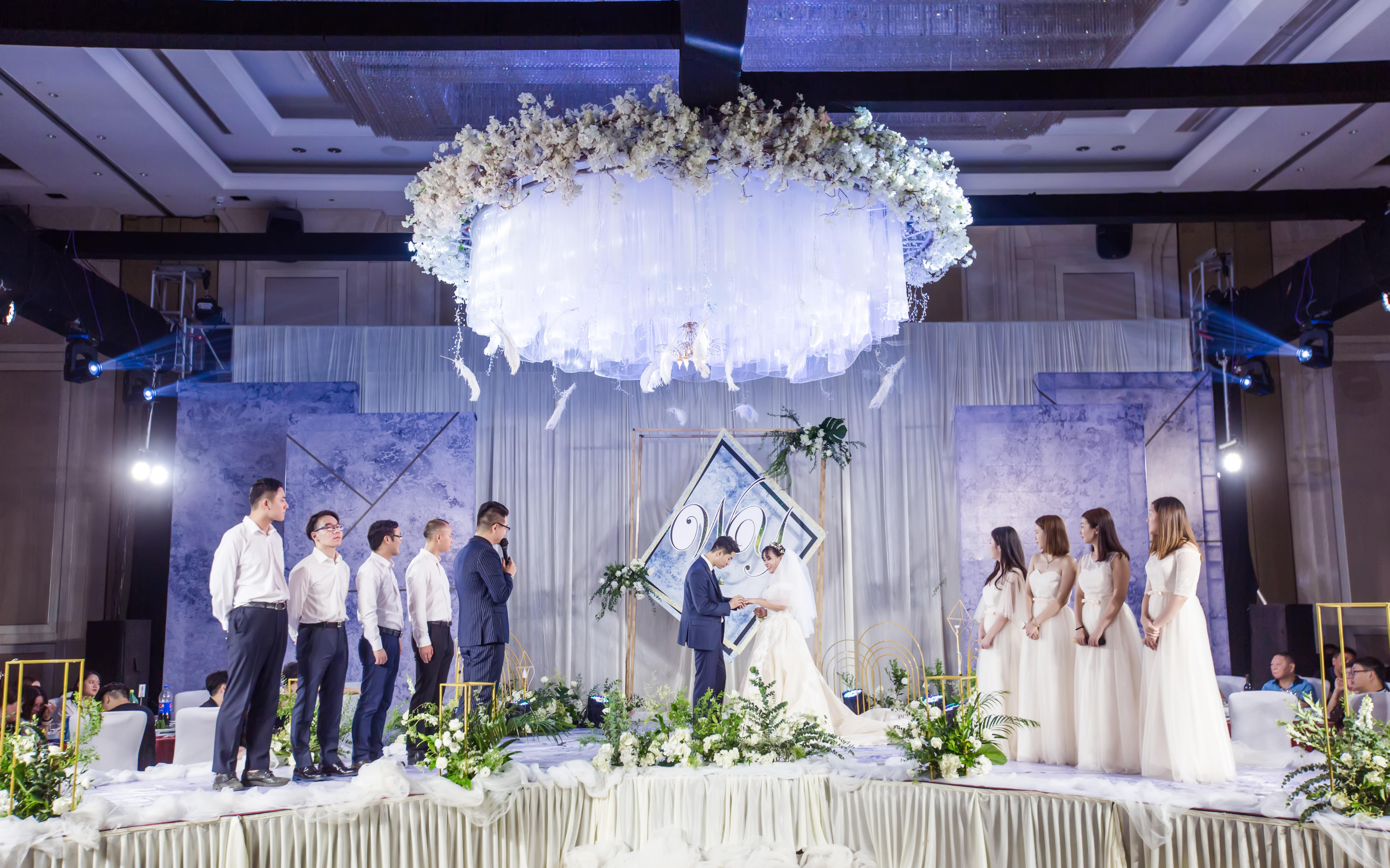 武汉悦薇婚礼-喜来登酒店大理石纹婚礼