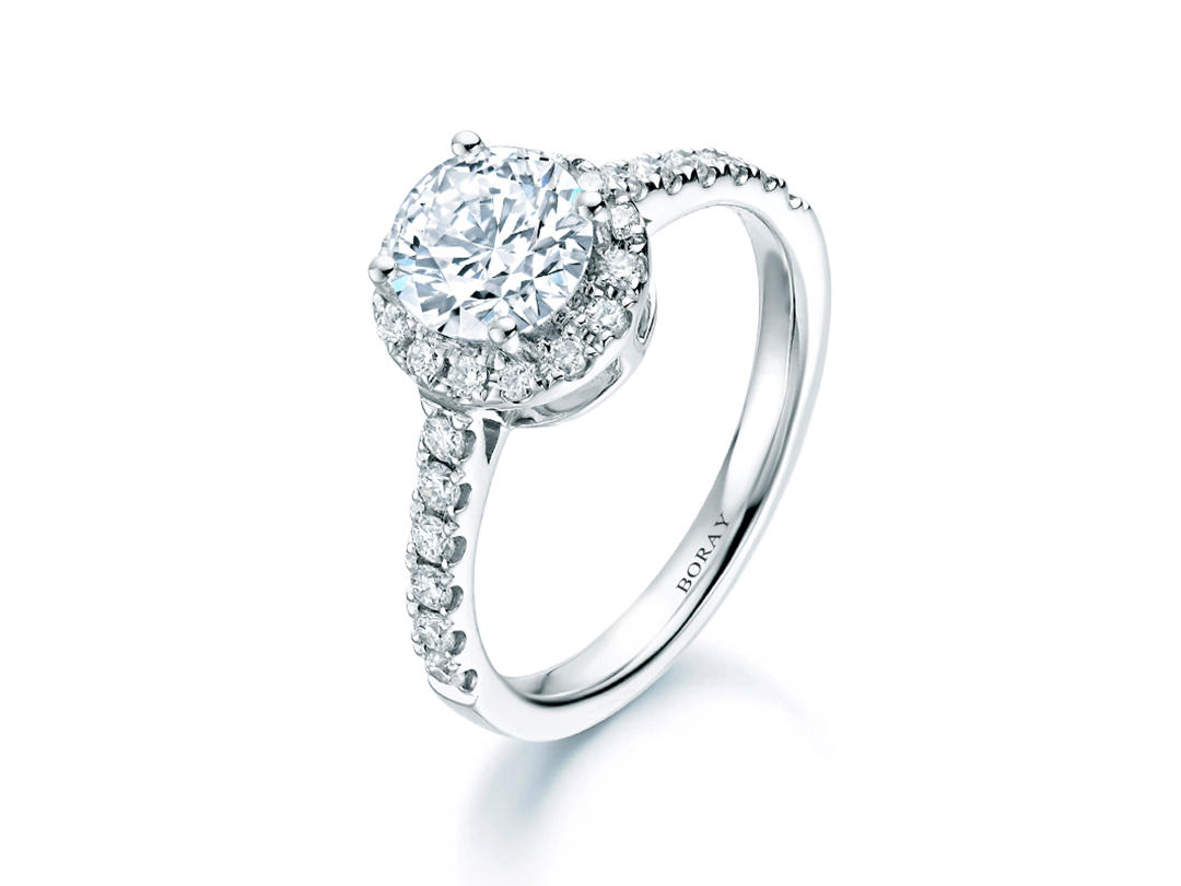 BORAY——满天星（白18K金）