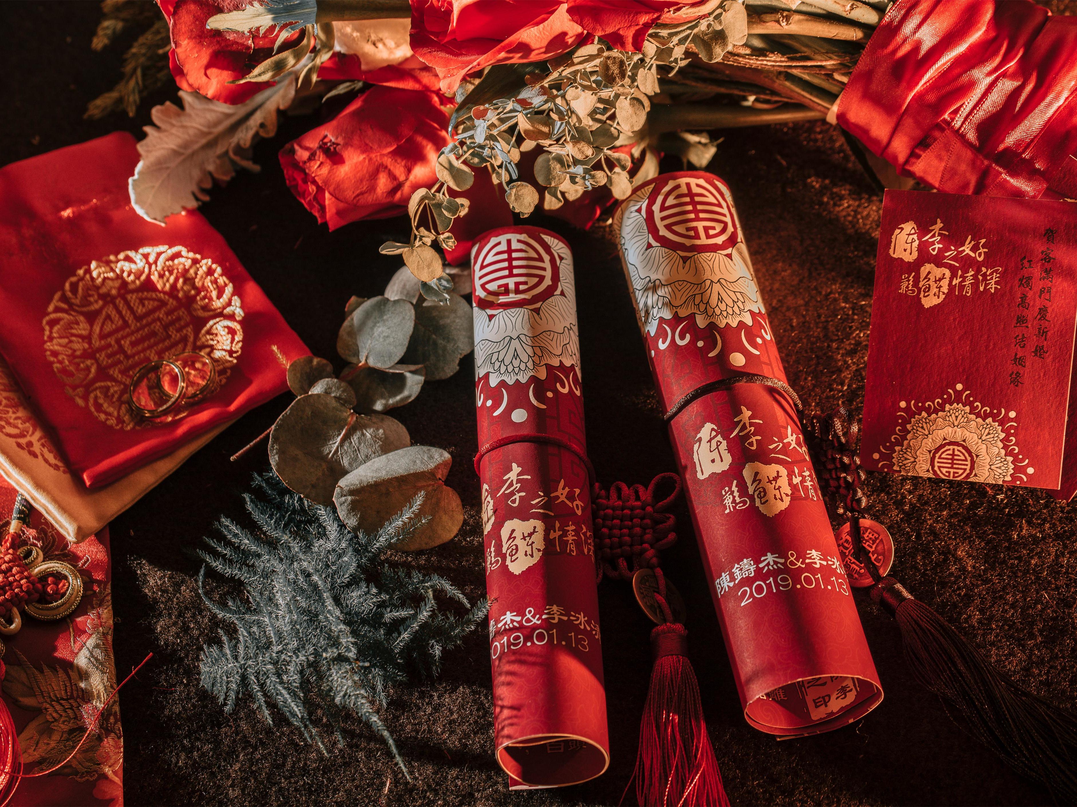 [喜望私享婚礼定制]网红新中式婚礼分享-传统大气