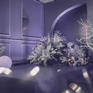 Mariage damou-紫色时尚风婚礼布置
